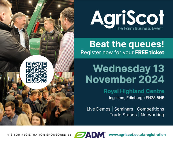 📍The UK's No.1 Business Event will take place on the 13 November and will be a great opportunity for farmers, farm managers, and other agri-business professionals to network and develop their businesses.

Register for your free ticket now ➡️ agriscot.co.uk/registration/

#AgriScot24