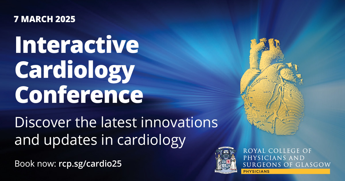 Royal College of Physicians & Surgeons of Glasgow (@rcpsglasgow) on Twitter photo We're delighted to launch our 2025 Interactive Cardiology Conference today! <a href="/PEteiba/">prof Hany Eteiba</a> invites you to join us on 7 March for what will be a fantastic day, with the opportunity to hear from leading cardiologists about how best to care for your patients: rcp.sg/cardio25 We're delighted to launch our 2025 Interactive Cardiology Conference today! <a href="/PEteiba/">prof Hany Eteiba</a> invites you to join us on 7 March for what will be a fantastic day, with the opportunity to hear from leading cardiologists about how best to care for your patients: rcp.sg/cardio25