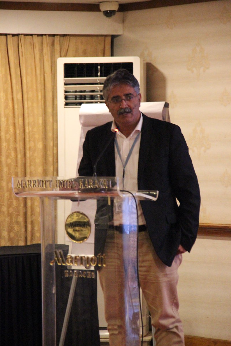 LivingIndus's tweet photo. It was great attending the ILO session in Karachi on  Impact of Climate Change on Decent Work. Through ESCM, we’re revisiting OSH standards in textiles &amp; tackling industrial effluents to protect communities. Thanks to Debaaj Abidi (ILO) for amazing support. #LivingIndus @FzToor https://t.co/AVkm1suiop