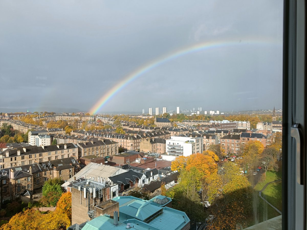 @maryellenfoster.bsky.social (@maryellenfoster) on Twitter photo Check out this view from the top of the Boyd Orr building! <a href="/UofGlasgow/">University of Glasgow</a> <a href="/GlasgowCS/">UofG Computing Science</a> 🌈🌈 Check out this view from the top of the Boyd Orr building! <a href="/UofGlasgow/">University of Glasgow</a> <a href="/GlasgowCS/">UofG Computing Science</a> 🌈🌈
