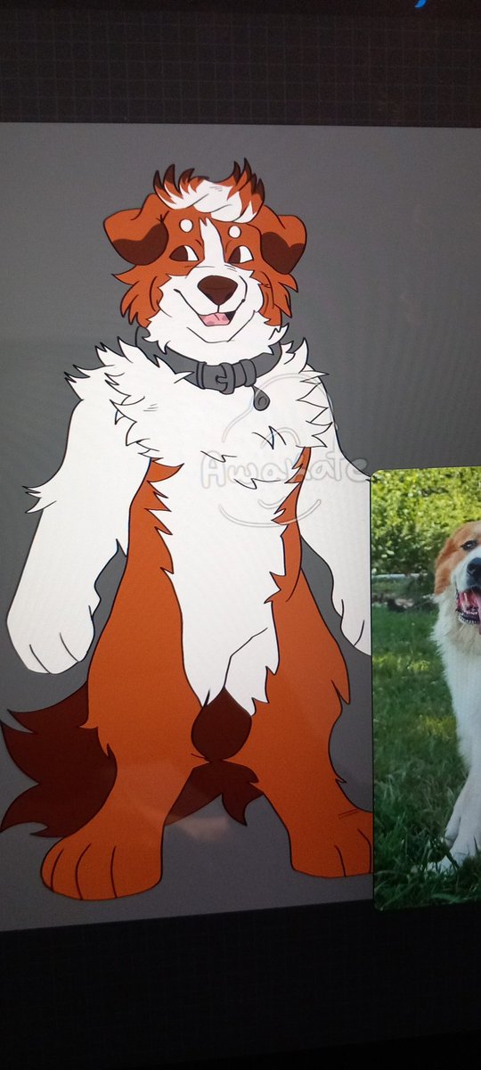 Finishing a cute puppy custom :3 
#art #furry #furrycommision #furryart #artmoots