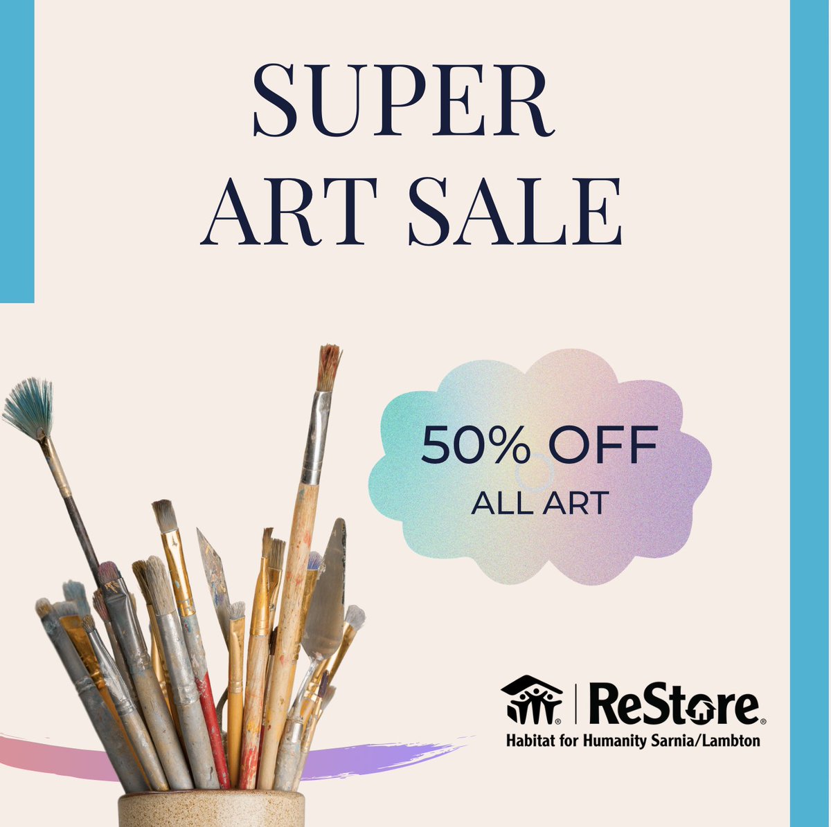 Add some elegant art to your home for a fraction of the price!

#ArtSale