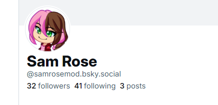 SamRoseMod's tweet image. Those looking for me during the mass migration I&apos;ll be trying to post more over here!