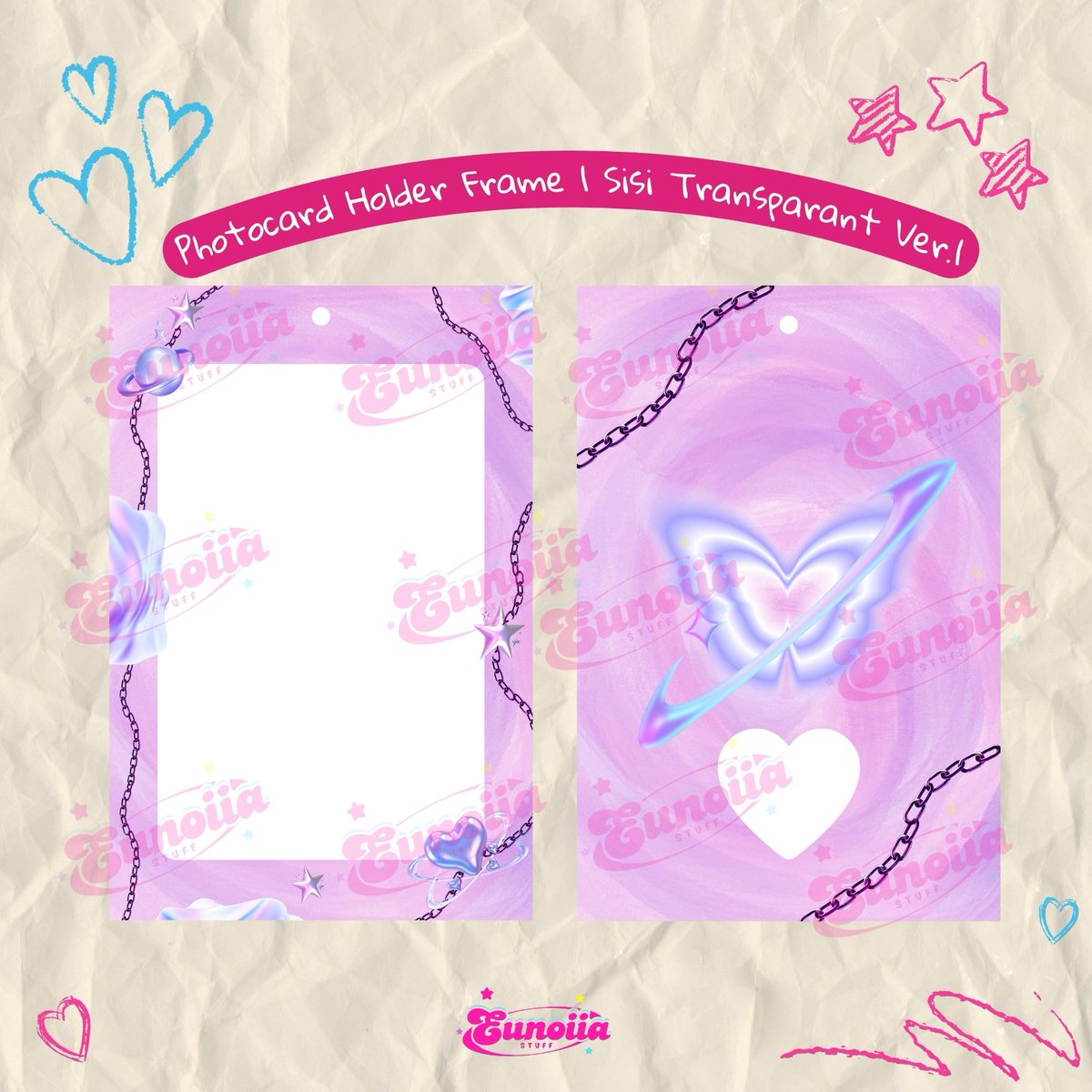 eunoiiastuff's tweet photo. [OPEN PRE ORDER CARD HOLDER ACRYLIC]

✨️ Frame 1 sisi transparant (Universal ver)
✨️ Frame 2 sisi transparant (Seventeen ver)

🗓 Pre Order sampai dengan 25 Oktober 2024
📍Bali
🎁 Include freebies

 Detail product : 
* Size 7cm x 10cm (with innersleve)
* Acrylic premium https://t.co/BBbEjKKTNF