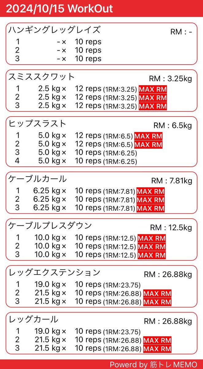 kyohousacchann's tweet photo. 15日のトレーニング備忘録
筋トレ💪と隙間時間1キロRUN🏃♀️➡️
#アラフィフの挑戦
#自力で懸垂したい
#自力で懸垂してみせる
そのための
#ジム活
#fitness24
#トレサポ
#筋トレビギナー
#筋トレおばさん https://t.co/1AENgTD9L9