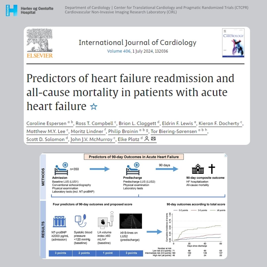 CTCPR Trials & CIRL (@ctcpr_) on Twitter photo Study by <a href="/Espersen_C/">Caroline Espersen</a> from <a href="/CTCPR_/">CTCPR Trials & CIRL</a> develops a simple 4-variable risk score to predict 90-day outcomes in acute heart failure patients using clinical, lab, and ultrasound data. Could this tool improve tailored care post-discharge?
sciencedirect.com/science/articl… Study by <a href="/Espersen_C/">Caroline Espersen</a> from <a href="/CTCPR_/">CTCPR Trials & CIRL</a> develops a simple 4-variable risk score to predict 90-day outcomes in acute heart failure patients using clinical, lab, and ultrasound data. Could this tool improve tailored care post-discharge?
sciencedirect.com/science/articl…