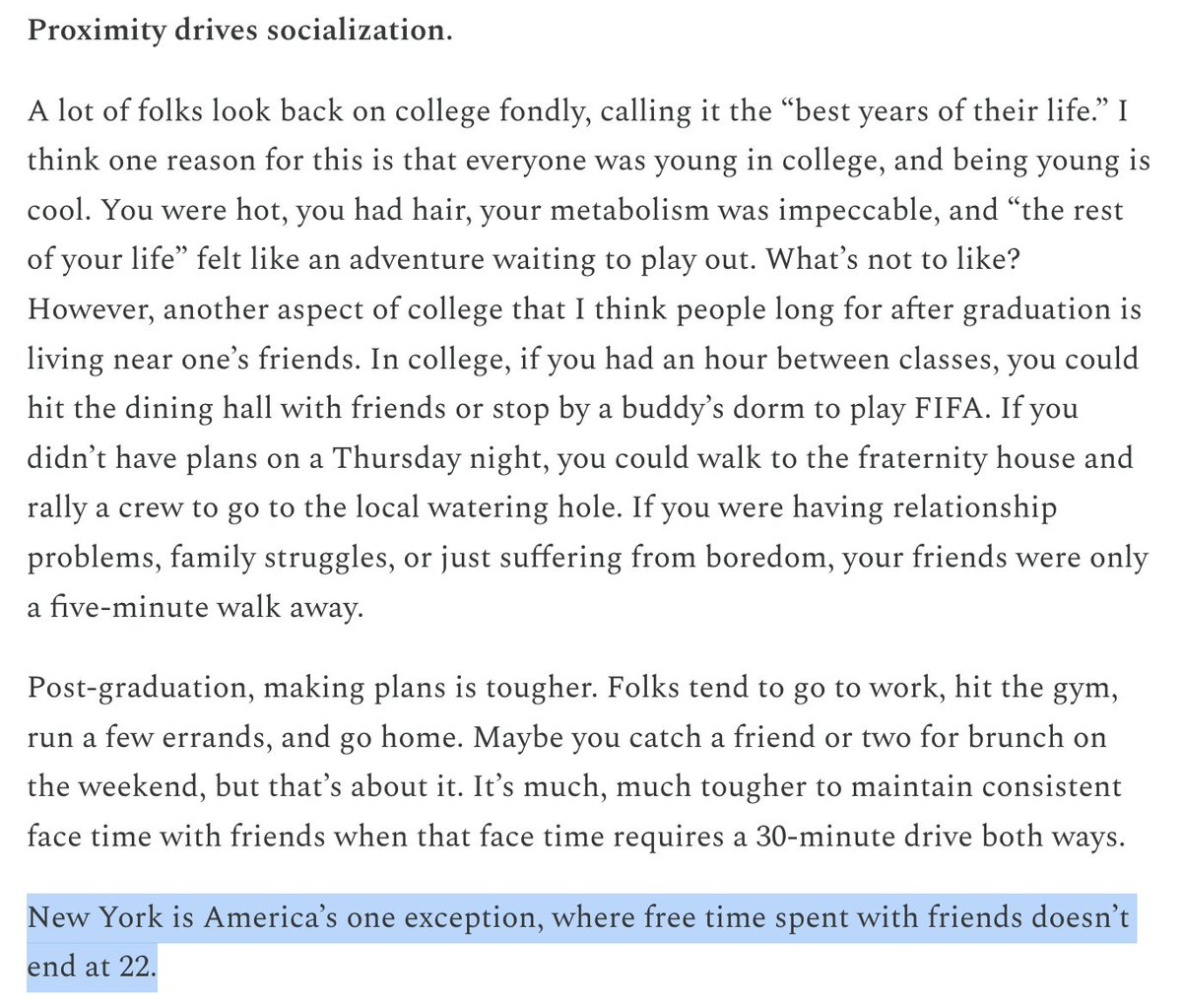 Jack_Raines's tweet photo. After spending more than two years living in New York, I've become one of the city's biggest fans, and I wanted to write about what it is that makes New York so great.

My thoughts on New York as a vector for serendipity, ambition, adventure, and more:

https://t.co/fArefqyiLL https://t.co/jSwhBF7Hl4