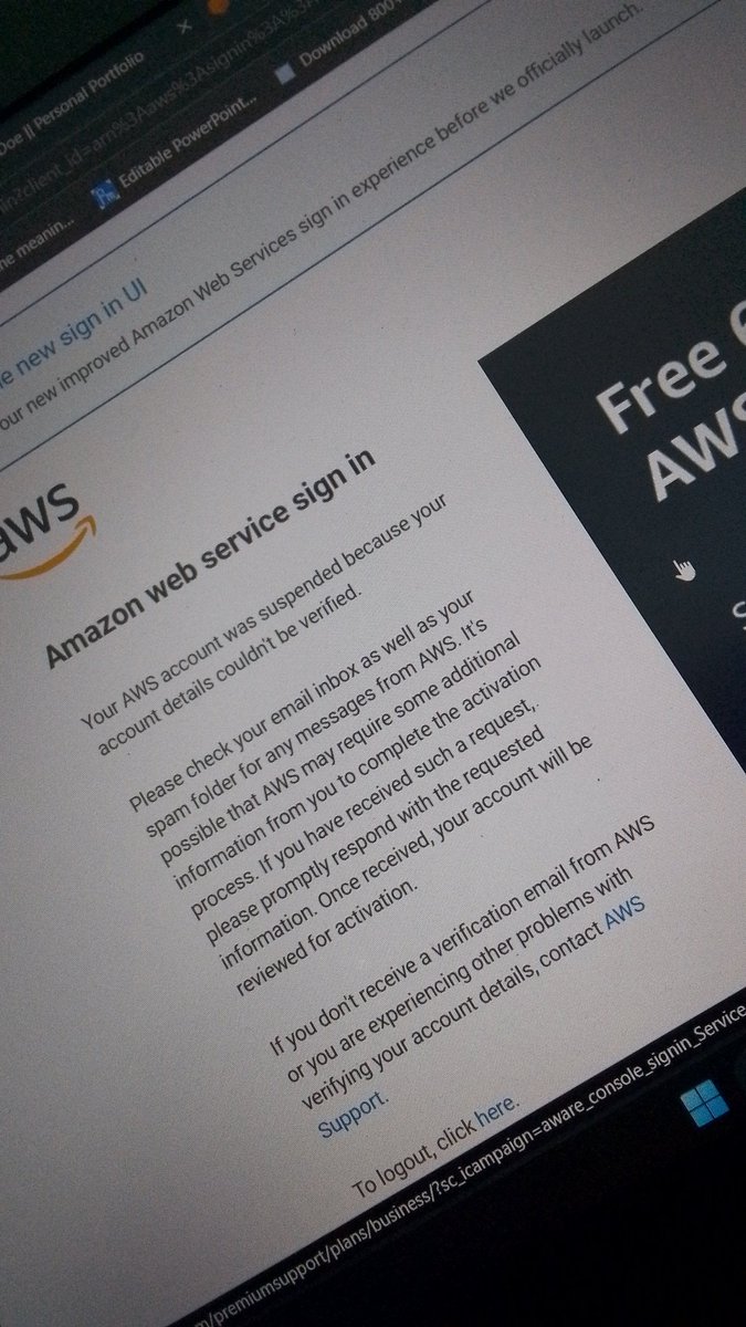 Alpha_L3gacy's tweet photo. @awscloud Why is my account suspended? I created a virtual dollar card because my naira card wasn't accepted. Now I'm asked to provide proof of identity. It's a virtual dollar card and ofcit carries  a United States address. Please respond to this. You are making me uncomfortable https://t.co/jNHTjmdjK3