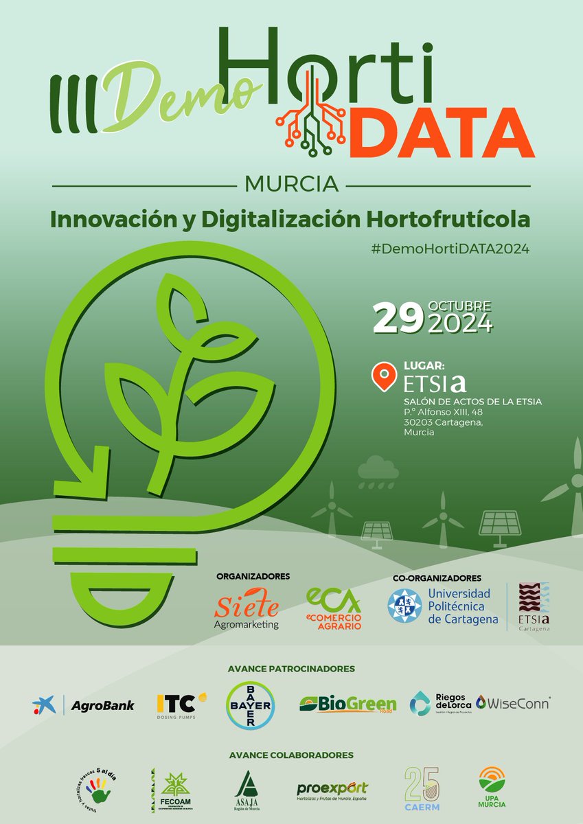 CuadernoAgrario's tweet image. 🍅🛰️📲 Automatización y transformación digital hortofrutícola; temas claves de la III #DemoHortiDATA2024

+INFO➡️cuadernoagrario.com/?p=61045 vía @SieteAgromarket @eComercioAgr 

📍#Murcia