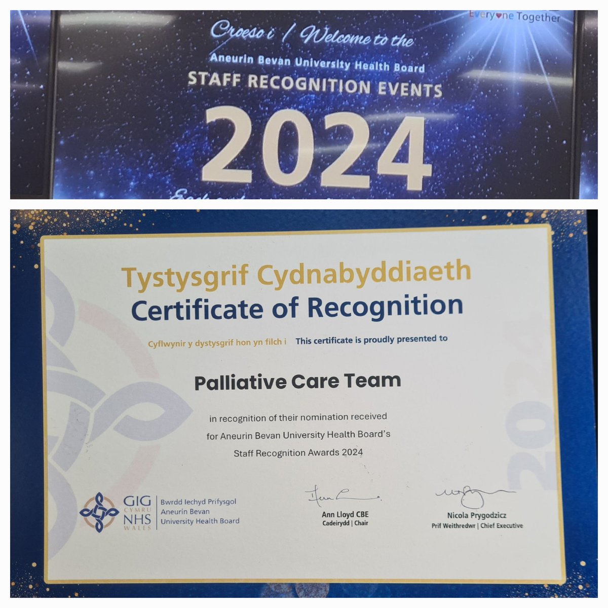 ABUHB Specialist Palliative Care Team (@abuhbspc) on Twitter photo Lovely recognition today for <a href="/ABUHBSPC/">ABUHB Specialist Palliative Care Team</a> for development ofđź’ĄPalliative Care Medical Champions Programmeđź’Ą
Thank you <a href="/CEOabuhb/">Nicola Prygodzicz</a>
#innovation <a href="/BevanCommission/">Bevan Commission</a>
<a href="/PallCareCymru/">National Palliative and End of Life Care Programme</a> Lovely recognition today for <a href="/ABUHBSPC/">ABUHB Specialist Palliative Care Team</a> for development ofđź’ĄPalliative Care Medical Champions Programmeđź’Ą
Thank you <a href="/CEOabuhb/">Nicola Prygodzicz</a>
#innovation <a href="/BevanCommission/">Bevan Commission</a>
<a href="/PallCareCymru/">National Palliative and End of Life Care Programme</a>