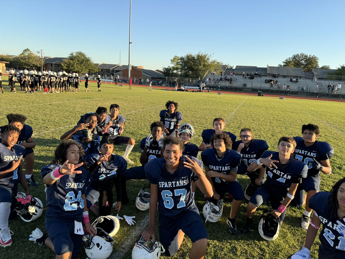 7th grade A team with a big win over Harwood last night! B team came up short in a hard fought game! 
A team 13-0
B team 7-13
 <a href="/IAR2_Football/">TrinityTrojanFB</a> <a href="/LDBellFootball/">L.D. Bell Football</a> <a href="/HEBAthletics/">HEB Athletics</a>