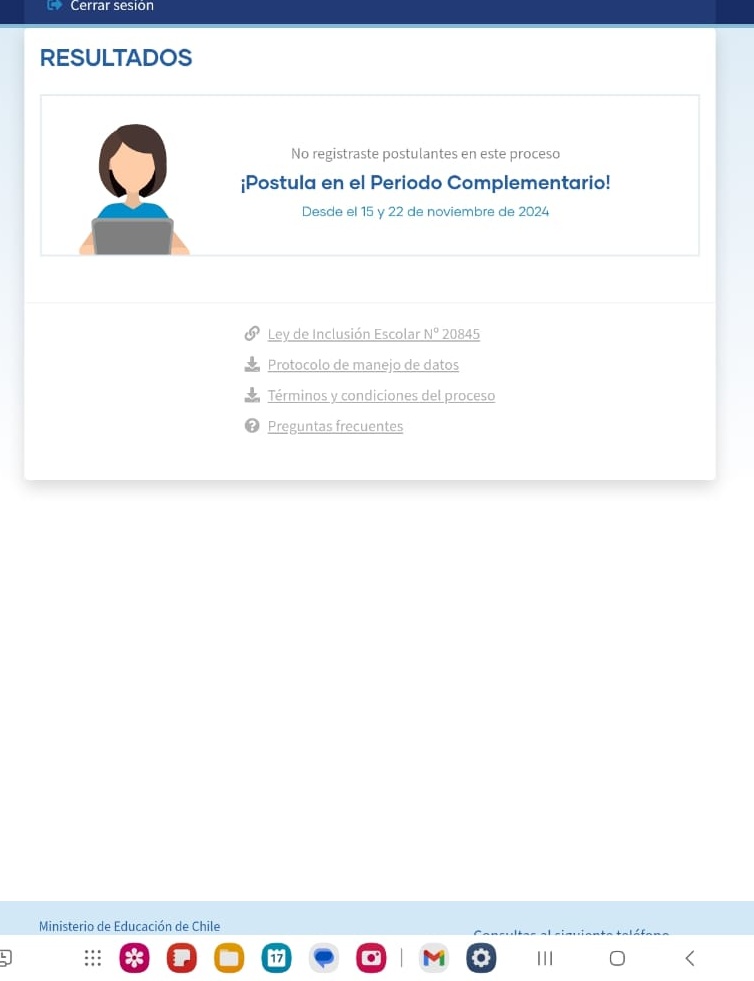 Crystyna_beth's tweet photo. @AdmisionEscolar Cómo esto si tengo hasta el comprobante ok de la postulación??? @AdmisionEscolar https://t.co/nrgjfQeAxm