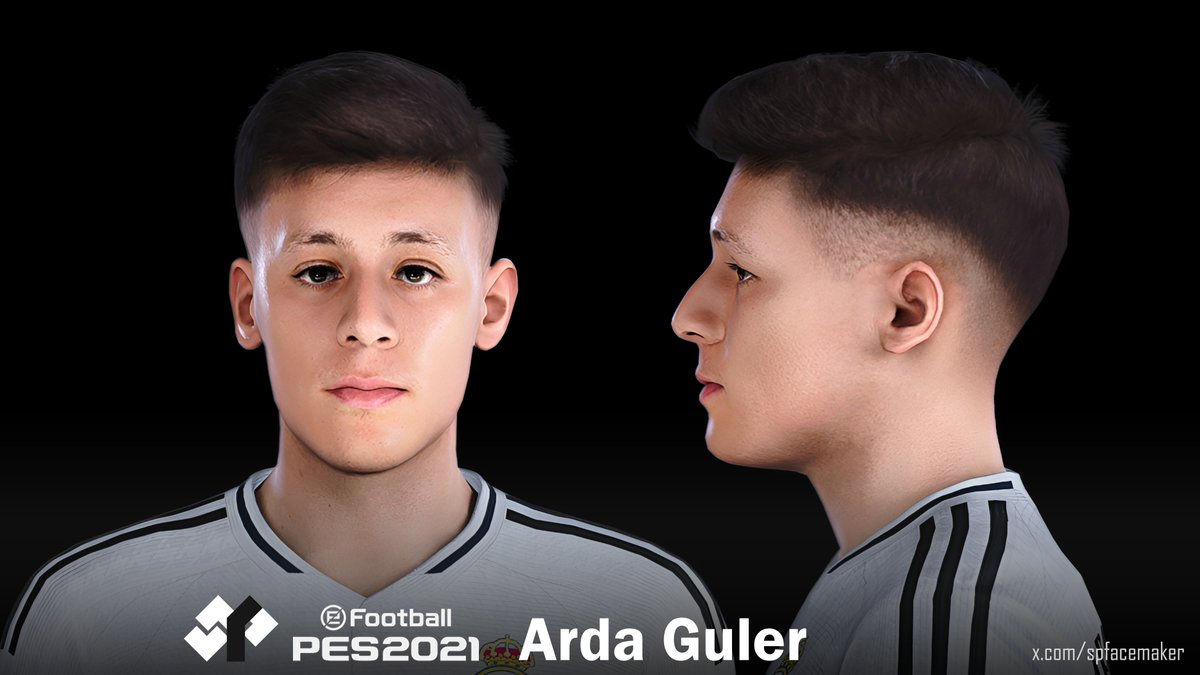 spfacemaker's tweet photo. Arda Guler 🇹🇷
PES 2021 facemod          
Download (free): https://t.co/e0QbO26UA3

#ardagüler  #PES21 #PES2021 #eFootball #pes #eFootball2025 #pesmaster #RealMadrid https://t.co/RS2jTJ7FSd