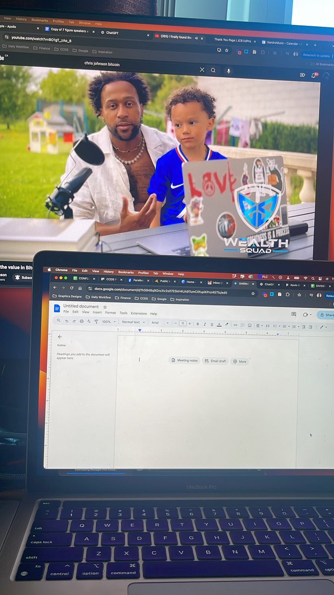 Love this guy. Studying everything. This time next year is gonna be a testimony. #WealthSquad 🚀 <a href="/CJ_Johnson17th/">WealthSquad Chris 🌴</a>