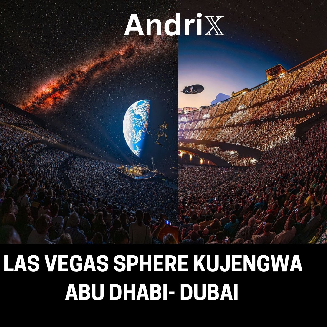 Unaambiwa ukiingia humo ndani ya sphere ukitoka ni kama umezaliwa upya😂👀

Uwanja wa pili wa sphere utajengwa Abu Dhabi kufuatia mafanikio ya Las Vegas 

Ukumbi huo mpya, ulio kwenye Kisiwa cha Yas, utakuwa kitovu cha burudani cha hali ya juu chenye onyesho kubwa la LED, sauti