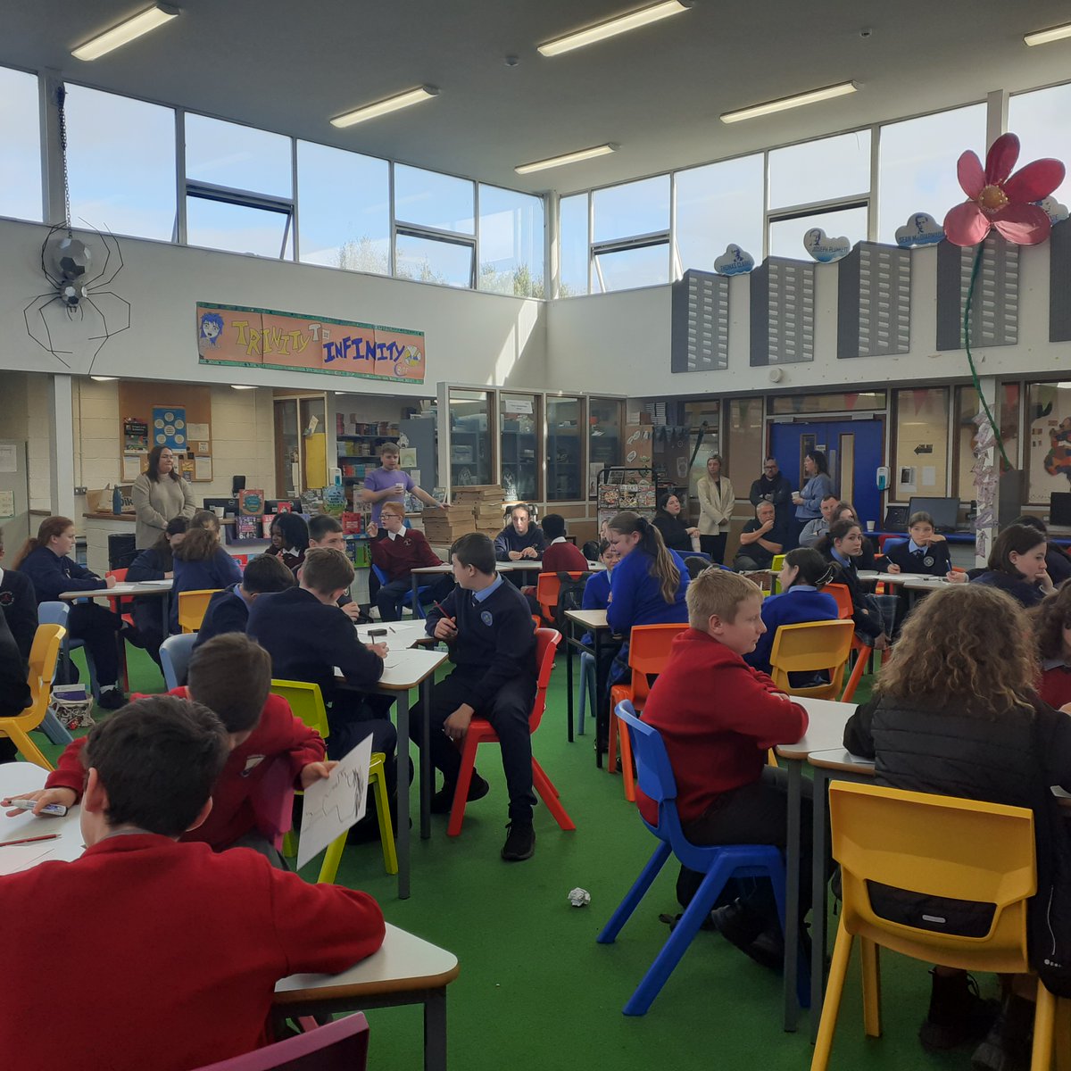 TrinityCompLib's tweet image. Busy morning of Maths Dice at the Trinity Comp JCSP Library! Thanks to everyone who came ! @jcsplibraries @TrinityComp_