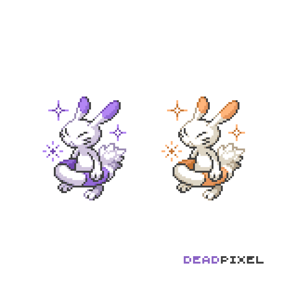 DeadPixels_Art's tweet photo. Warabbit shinies, as well as Gen 2 and Gen 3 alts!
#pokemon #gamefreak #pokemonleaks #warabbit #pixelart #ドット絵 https://t.co/voUksfkqJW
