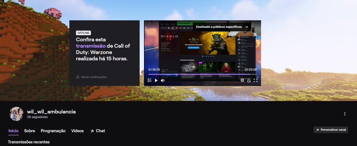 aqui é onde começa o inicio de um sonho
twitch.tv/wil_wil_ambula…

#twitchgamer
