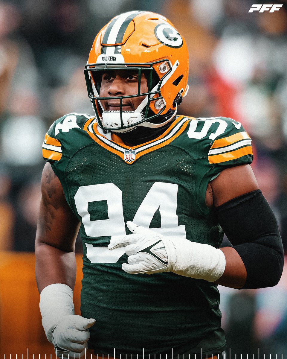 The highest-graded interior defender in Week 6:

Karl Brooks - 93.0 🧀