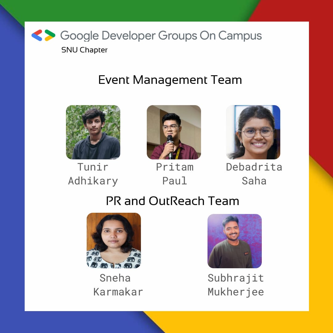 GDGonCampus_SNU's tweet photo. Progress is in the people behind the tech! ✨ Meet the GDG SNU family 2024-25💡 With our Tech, Events, Graphics, Social Media, Content, PR & Outreach teams, we make it happen together!
#gdgsnu #sisterniveditauniversity #google #googledevgroup https://t.co/PsanSNFwxQ
