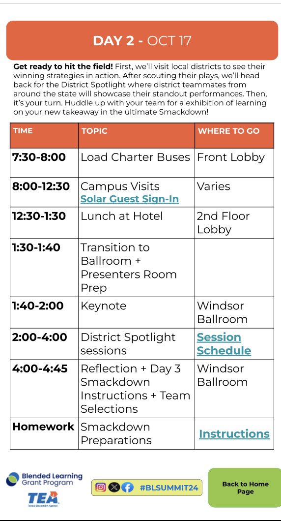 𝐋𝐚𝐮𝐫𝐞𝐧 Ŧ𝐚𝐯𝐚𝐫𝐞𝐳, CETL (@ltavarezecisd) on Twitter photo We’re ready for Day 2 of #BLSummit24! 🥳 Headed out to campus visits to see blended learning excellence in action! 📝💻🍎🔥
🪴Ready for a great day…let’s GROW, y’all! <a href="/TechyWebby83/">ⓐⓜⓐⓝⓓⓐ ⓦⓔⓑⓑⓔⓡ🌻☀️😎</a> <a href="/ECISDblendED/">Ector County ISD Blended Learning</a> <a href="/TechECISD/">ECISD Digital Learning</a> #ecisdblended #teamECISD We’re ready for Day 2 of #BLSummit24! 🥳 Headed out to campus visits to see blended learning excellence in action! 📝💻🍎🔥
🪴Ready for a great day…let’s GROW, y’all! <a href="/TechyWebby83/">ⓐⓜⓐⓝⓓⓐ ⓦⓔⓑⓑⓔⓡ🌻☀️😎</a> <a href="/ECISDblendED/">Ector County ISD Blended Learning</a> <a href="/TechECISD/">ECISD Digital Learning</a> #ecisdblended #teamECISD