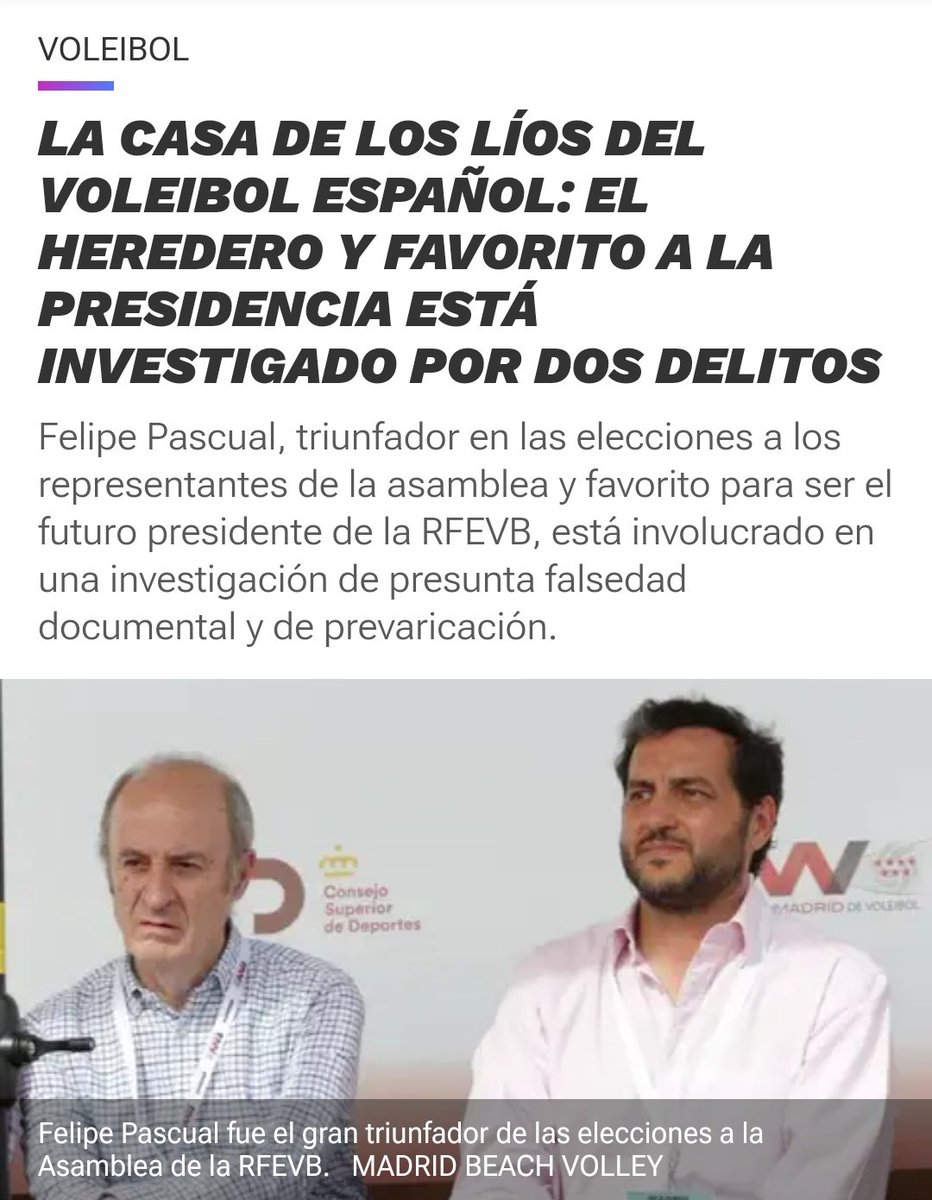 Se Escribe Voleibol tweet media