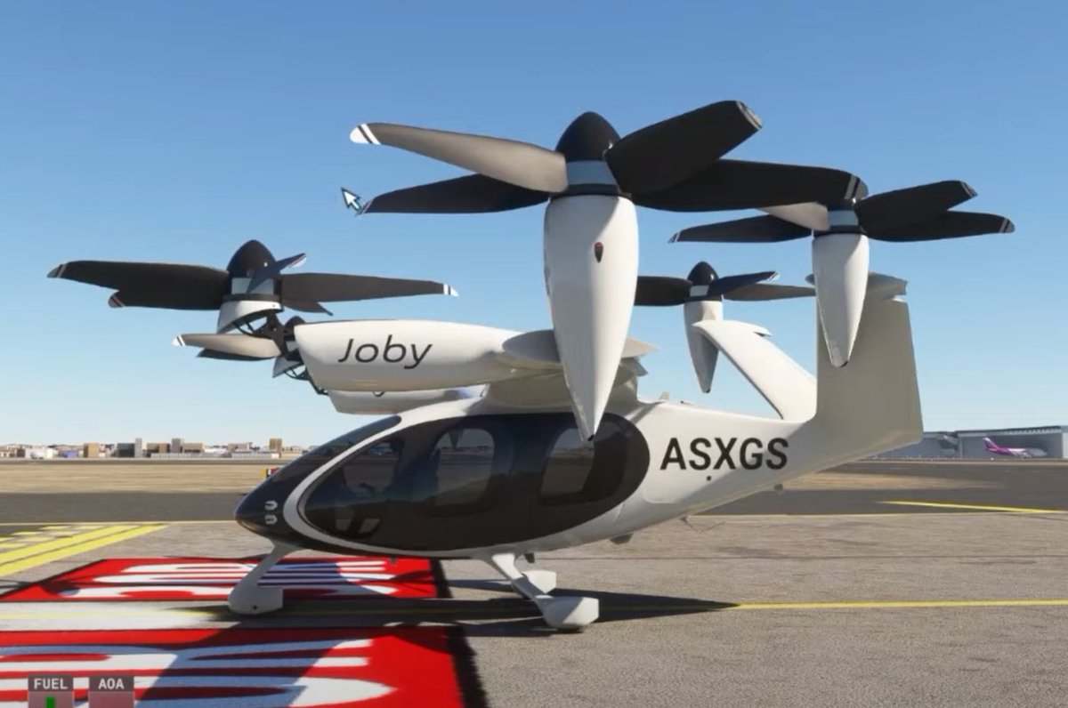 hisamesizumaru's tweet image. youtu.be/e2WBiKfFnH8

なるほど「Jetson One」「Joby S4」「Archer Midnight」の3機が1st Party Aircraftとしてやってくるよという紹介動画だったか。 #MFSF2024 #FlightFX
