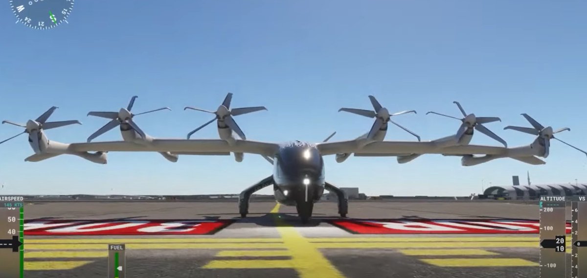 hisamesizumaru's tweet image. youtu.be/e2WBiKfFnH8

なるほど「Jetson One」「Joby S4」「Archer Midnight」の3機が1st Party Aircraftとしてやってくるよという紹介動画だったか。 #MFSF2024 #FlightFX