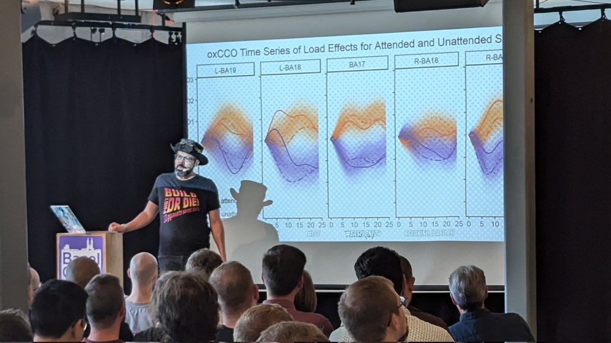 oleg_nenashev's tweet photo. Yes, you can get a PhD in Developer Productivity Neurochemistry! @jbaruch at #BaselOne 👨🔬 https://t.co/K2vMNXbN6h