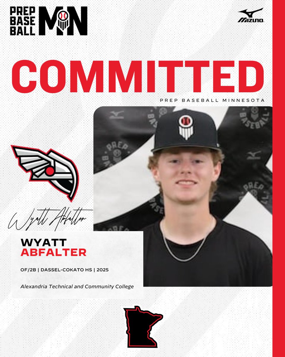 🎓𝐂𝐨𝐦𝐦𝐢𝐭𝐦𝐞𝐧𝐭 𝐖𝐚𝐭𝐜𝐡🎓

Wyatt Abfalter, (2025, OF/2B, Dassel-Cokato) commits to the Alexandria Technical and Community College.

👤 loom.ly/d3ihO-Y

<a href="/wyatt_abfalter/">Wyatt Abfalter</a> ✖️ <a href="/ATCCBaseball/">Alexandria College Legends Baseball</a>