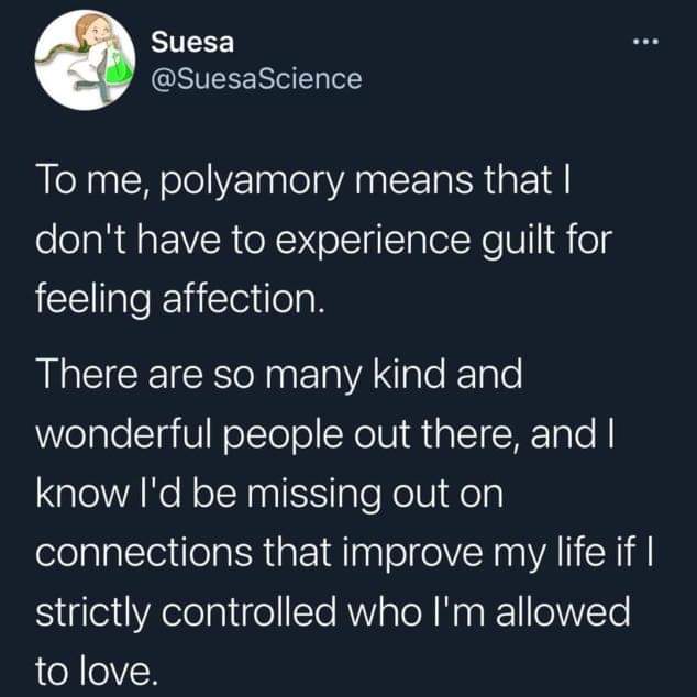 Poly_Wifey's tweet photo. Yes and yes!!
#polyamory #lovebigger #ENM https://t.co/7WYffkPcOH