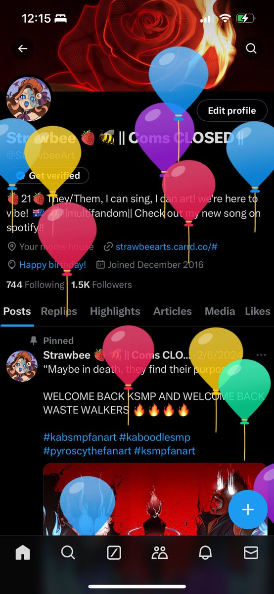 Strawbee 🍓🐝 || Coms OPEN || tweet media