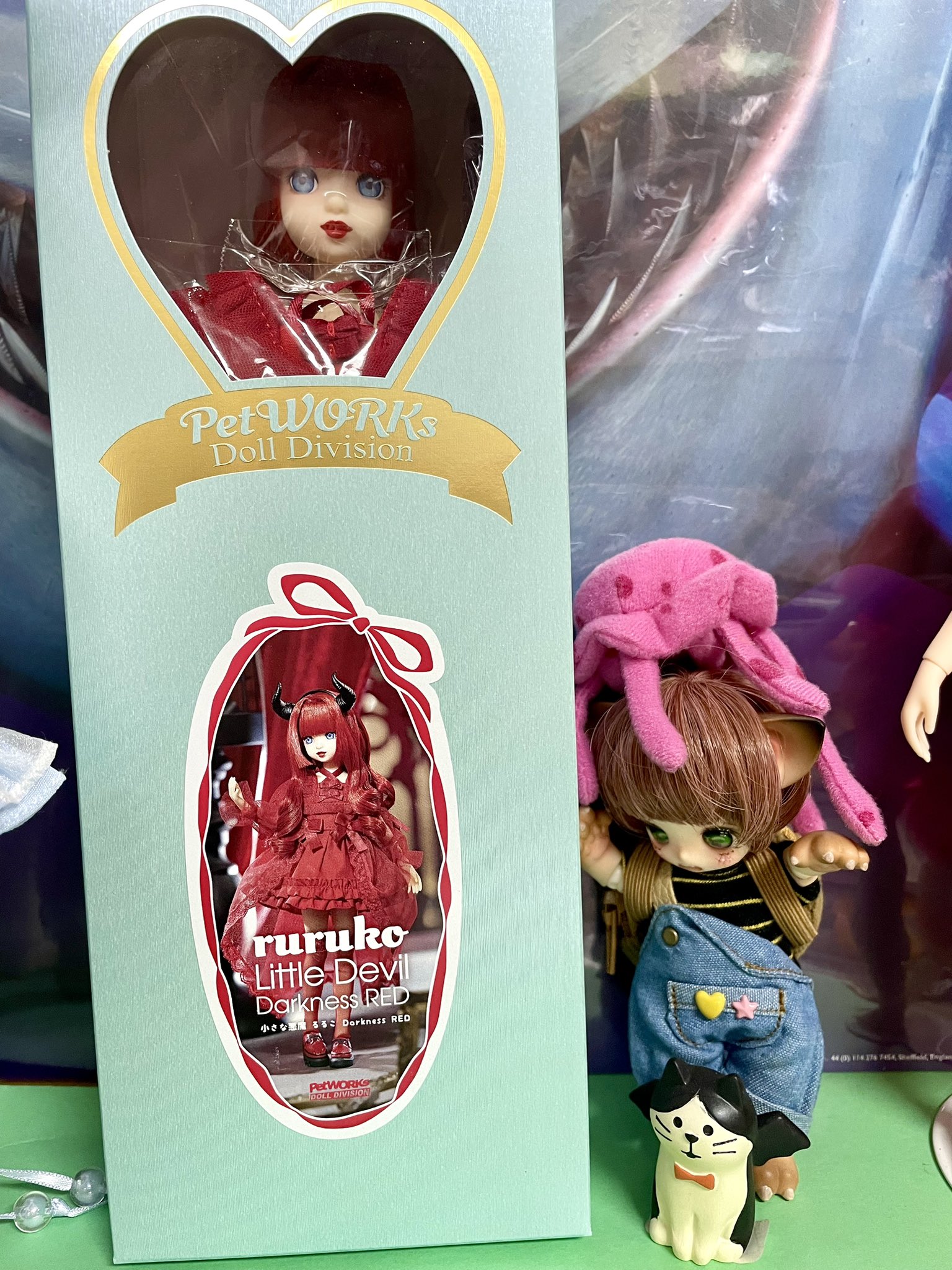 ruruko/小さな悪魔 ruruko Darkness RED I-24-11-17-1044-TN-ZI