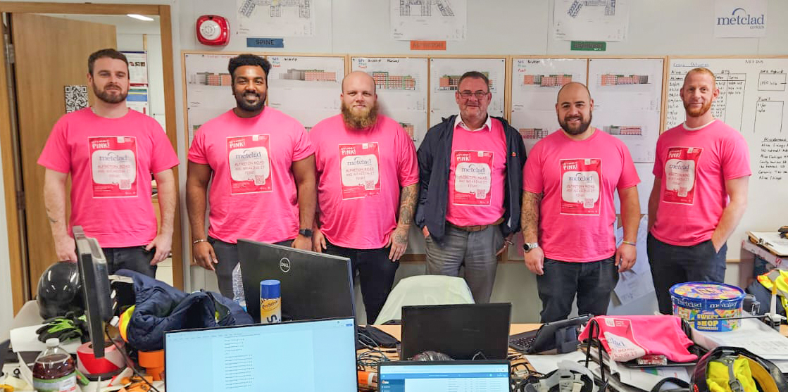 #wearitpink for <a href="/BreastCancerNow/">Breast Cancer Now</a>  

Fantastic effort by our site team over at <a href="/RGGroupUK/">RG Group</a>  Alfreton Road, Nottingham.

Thank you for all the support so far, plenty of donations coming in for a great cause! 
justgiving.com/fundraising/me…

#construction #charity #nottingham