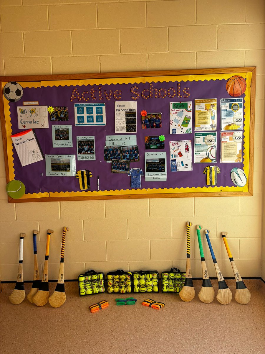 CurracloeS's tweet photo. Thanks so much to @uptheibars for their very generous donation of new hurls and sliotars for our school. We can’t wait to put them to good use on the pitch. #clubschoollinks https://t.co/6Fw6RwPlgq