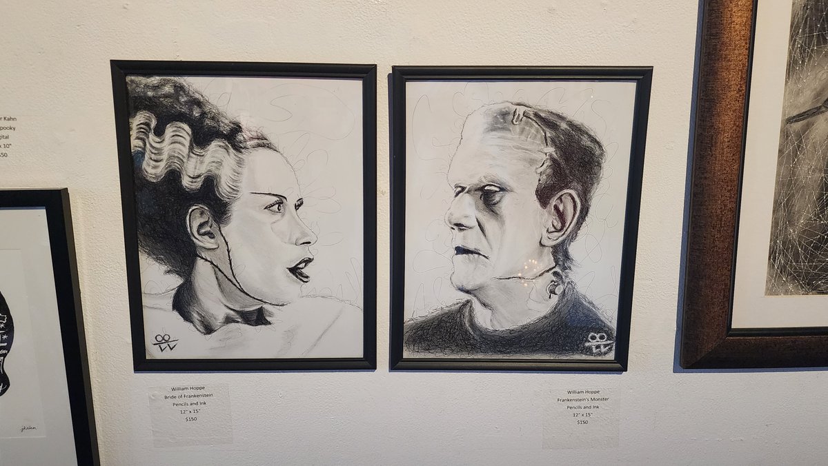 BarrenSloppy's tweet photo. #scribblesthatmatter #scribbleart #Drawing #inkdrawing #inktober #drawlloween #spooky #horror #artgallery #swfl #Halloween #creepy #Frankenstein #frankensteinfanart #brideoffrankenstein #Frankensteingirl #livingdead #livingdeadgirl #artist #selfie #artvsartist #classichorror https://t.co/zPORIYJLYM