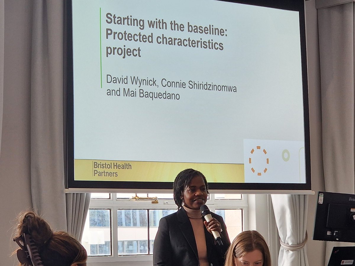 Connie Shiridzinomwa (@connieshir55369) on Twitter photo NIHR BRC/CRF Inclusion conference "Its a progressive race not a sprint"
<a href="/BristolHealthP/">Bristol Health Partners AHSC</a> NIHR BRC/CRF Inclusion conference "Its a progressive race not a sprint"
<a href="/BristolHealthP/">Bristol Health Partners AHSC</a>