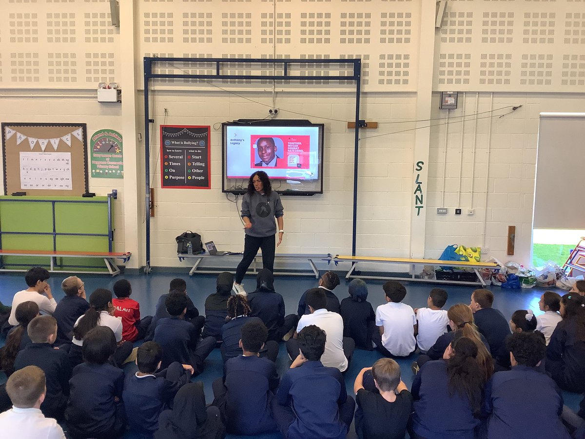 Mr. Gilbert Year 5 (@mrgilbertremat) on Twitter photo We are delighted to have a visit from the <a href="/awf_liverpool/">Anthony Walker Foundation</a> to speak to us about the important topic of racism and discrimination. Such an inspirational visit and a vital message. <a href="/hgprimary/">Heygreen Primary</a> <a href="/RainbowEduMAT/">Rainbow Education MAT</a> We are delighted to have a visit from the <a href="/awf_liverpool/">Anthony Walker Foundation</a> to speak to us about the important topic of racism and discrimination. Such an inspirational visit and a vital message. <a href="/hgprimary/">Heygreen Primary</a> <a href="/RainbowEduMAT/">Rainbow Education MAT</a>