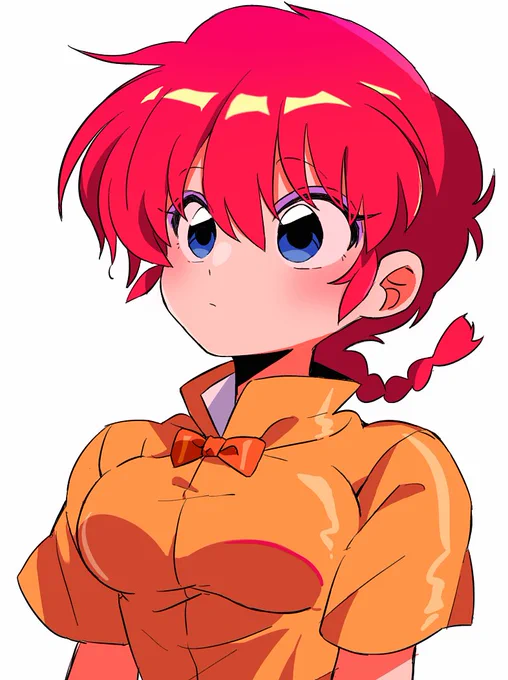らんまって可愛すぎて描くのが楽しい 