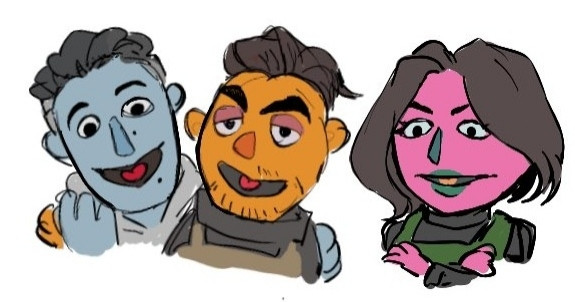 Kapcantart's tweet image. I want to remind everyone of my Muppet AU