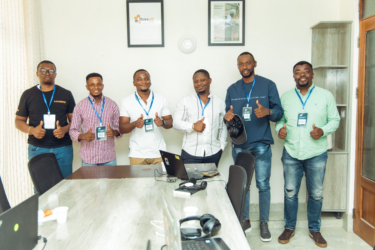 DussoftCongo's tweet photo. We are trilled to host the @NASALifelines humanitarian simulations at our offices in Goma. This Simulation is a three-day, hybrid experience leveraging satellite data and tools to inform humanitarian decision making in a realistic, immersive environment. #GIS #NASA #ICT4D https://t.co/3ZoHz9UJn3