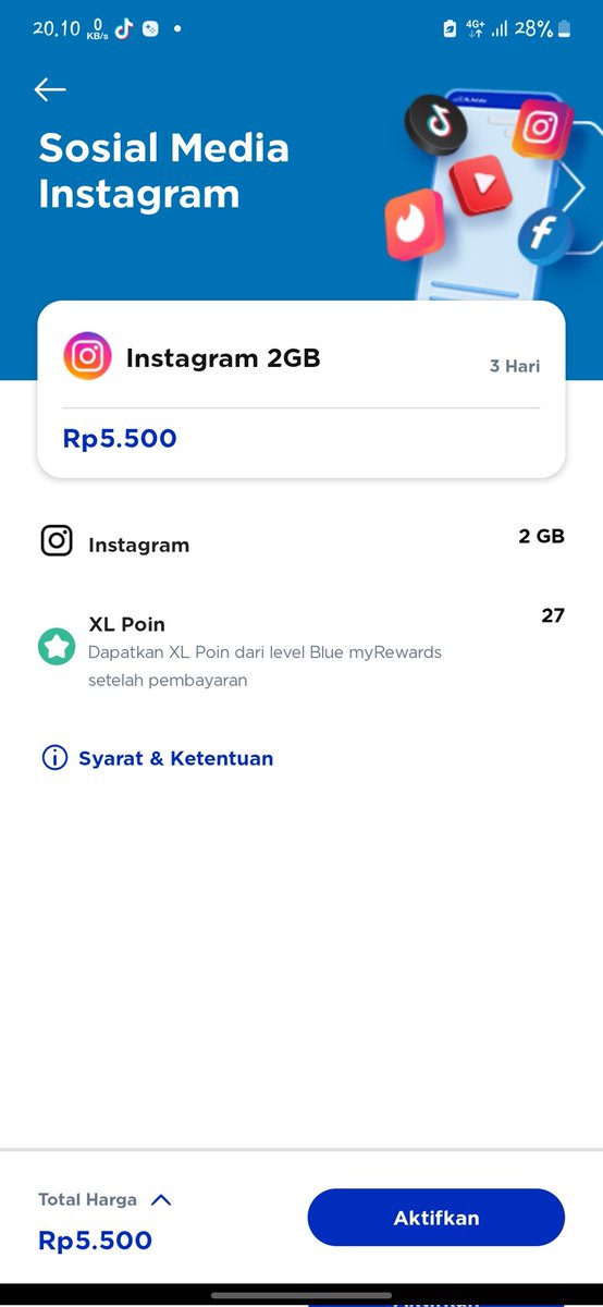 ZackFrezz's tweet photo. @myXL Ini kenapa ya min mau beli paketan malah gabisa? https://t.co/C9ZvPd3TFs