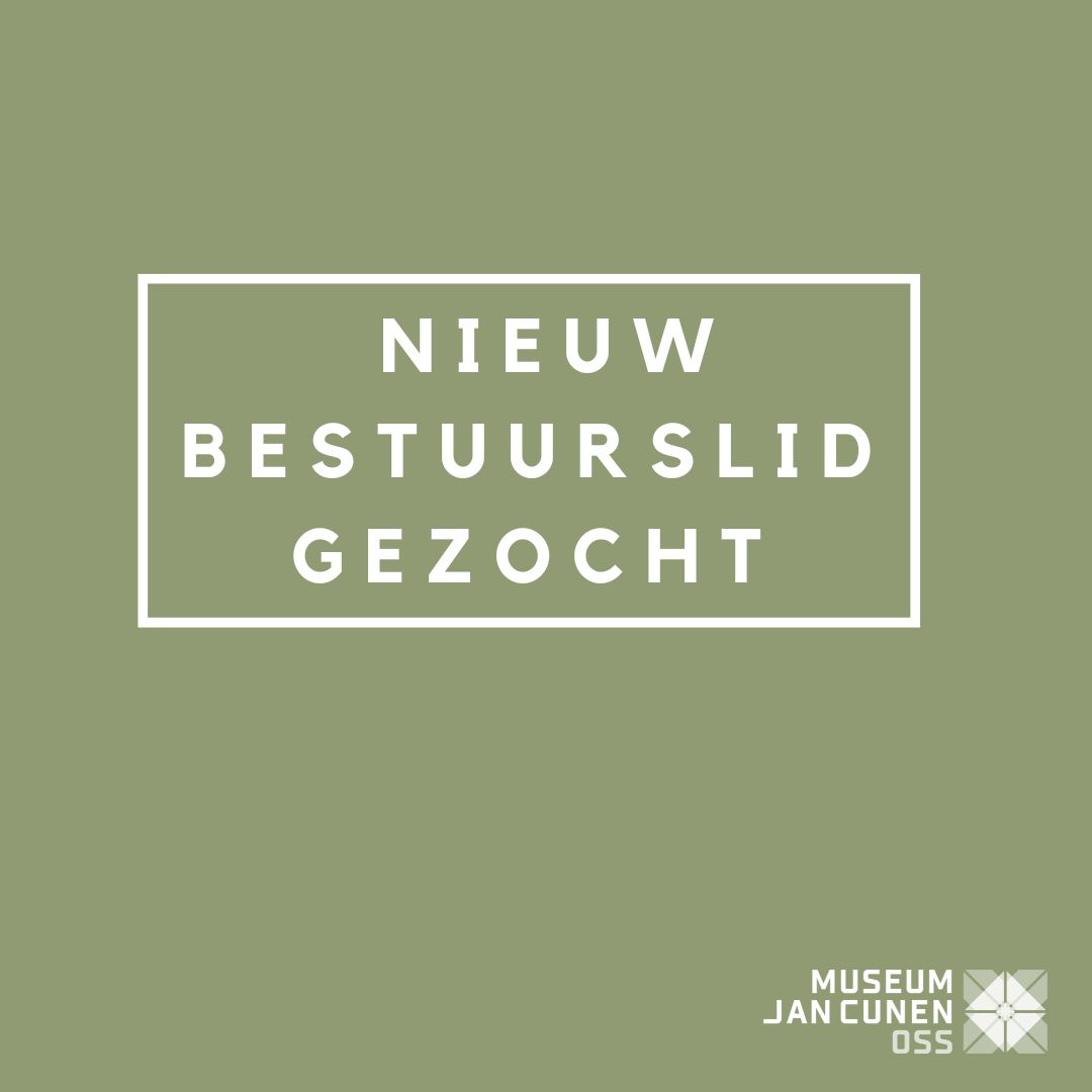 Museum Jan Cunen zoekt een bestuurslid met juridische, HR- of marketingervaring. Reageer vóór 8 nov 2024. Meer info via: bit.ly/Nieuwbestuursl…