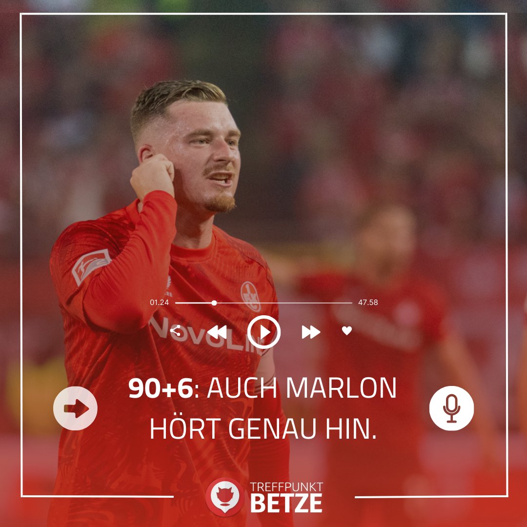 TreffpunktBetze's tweet photo. Alle zwei Wochen sprechen wir über den FCK. Folge uns, um keine Folge mehr zu vepassen!
Ihr findet 90+6 auf eurer Lieblingsplattform für Podcasts.
Hier geht's zu Spotify:
https://t.co/Z54rPFMW8r
#Betze #Podcast #90plus6 https://t.co/uRmwOxz8Im