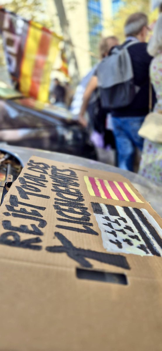 ✊ Avui hem donat suport als treballadors de <a href="/GEVernova/">GE Vernova</a> en la mobilització contra l’ERO que amenaça els llocs de treball a Europa i Barcelona‼️

🛑 Exigim al govern que actuï per protegir la indústria i garantir els drets laborals 💪

#NoEroGEvernova 
#NoAlsAcomiadaments