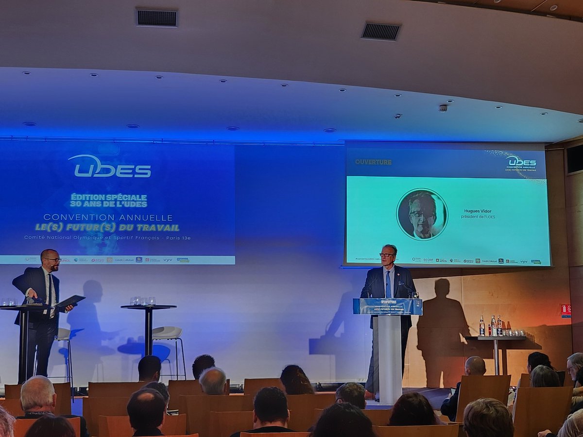 L'@UDESnationale fête ses 30 ans : le président introduit la journée en alertant les pouvoirs publics !