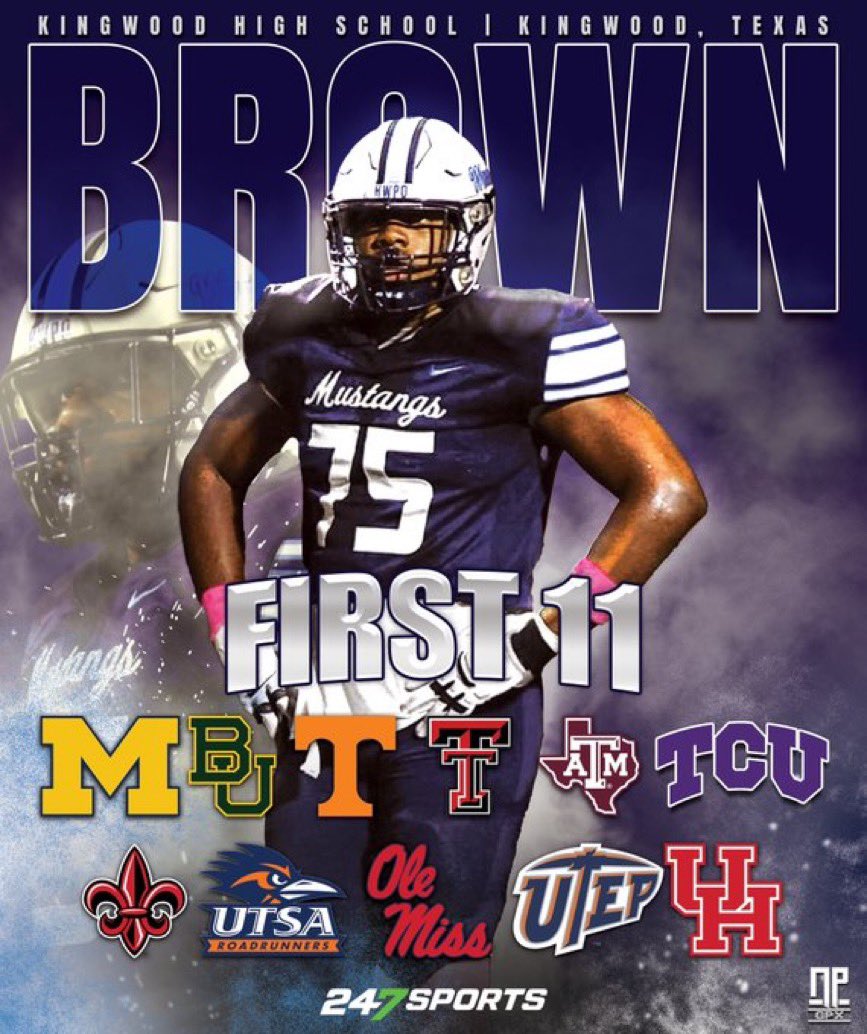 Kennedy Brown 5⭐️ OL tweet media