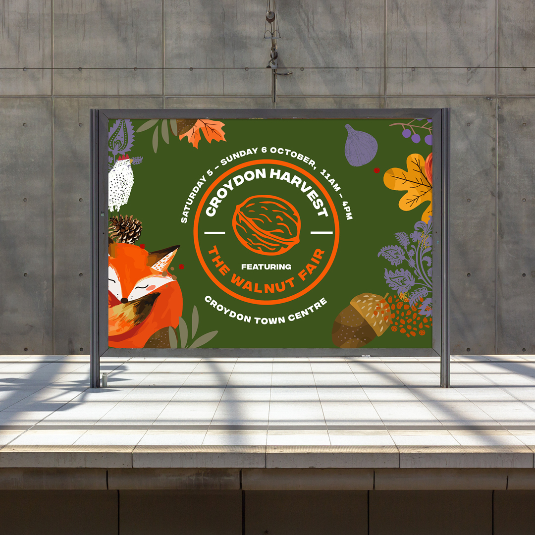 premmdesign's tweet photo. This was a fun one! Our work with the culture team at Croydon Council on the 2024 Croydon Harvest featuring The Walnut Fair community event. Click the link to find out more about this celebration of food, folk, faith, countryside/nature and sustainability
https://t.co/FQQdRPFBd4 https://t.co/3PGlJETxkq