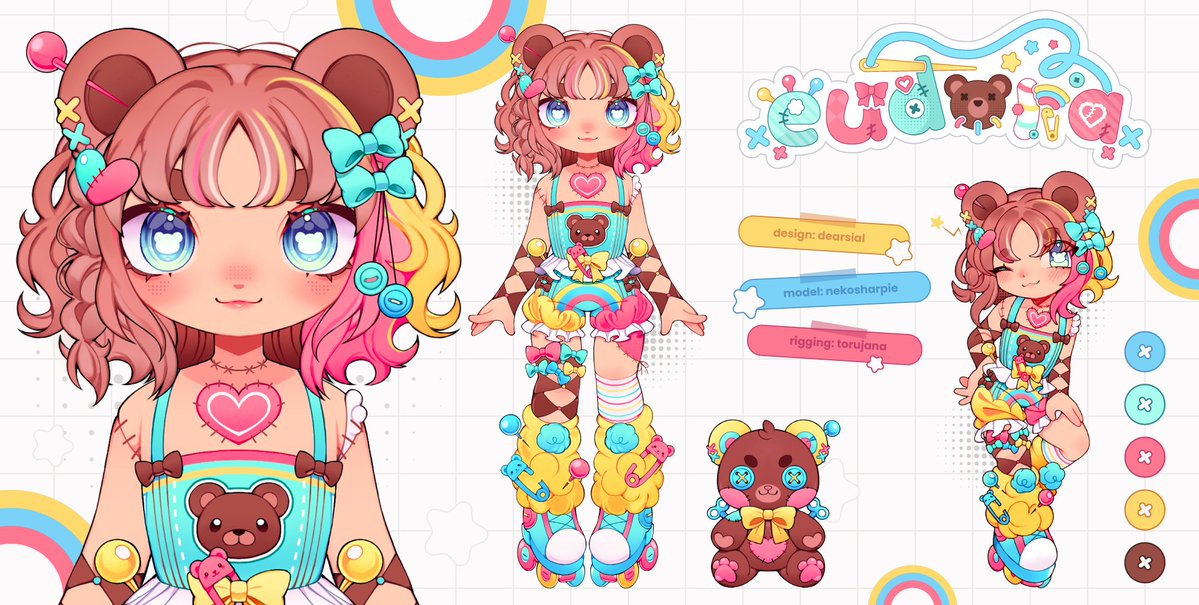 - a wild new eudora appears -
the rebrand is finally here yippee ٩(๑˃́ꇴ˂̀๑)و ´-

this is my new form and it's so ME! i hope y'all like it as much as i do ♡

[#Vtuber #VTuberUprising #ENVtuber]